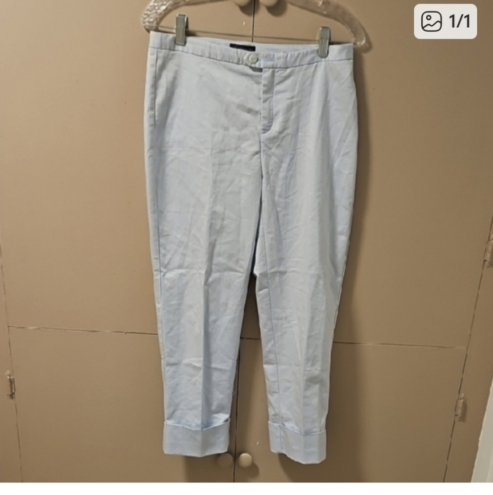 Dockers Women's Straight Leg Pants in Light Blue